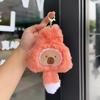 Zero Wallet Capybara Coin Purse Soft Stuffed Guinea Pig Pendant Capybara Plush Keychain  Couple