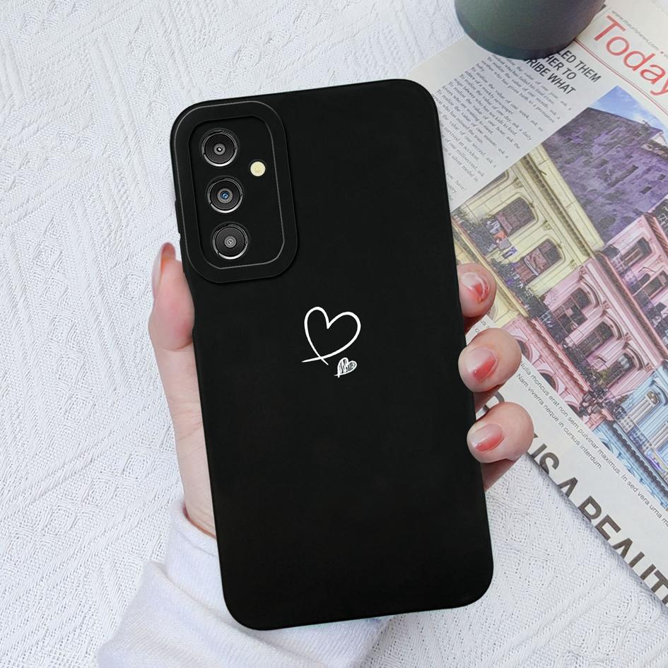 Чехлы с сердечками для Samsung Galaxy A13 A14 A31 A51 A71 A52 A12 M12 M14 M54, милый квадратный жидкий силиконовый чехол для Samsung, бамперы, Fundas Coque