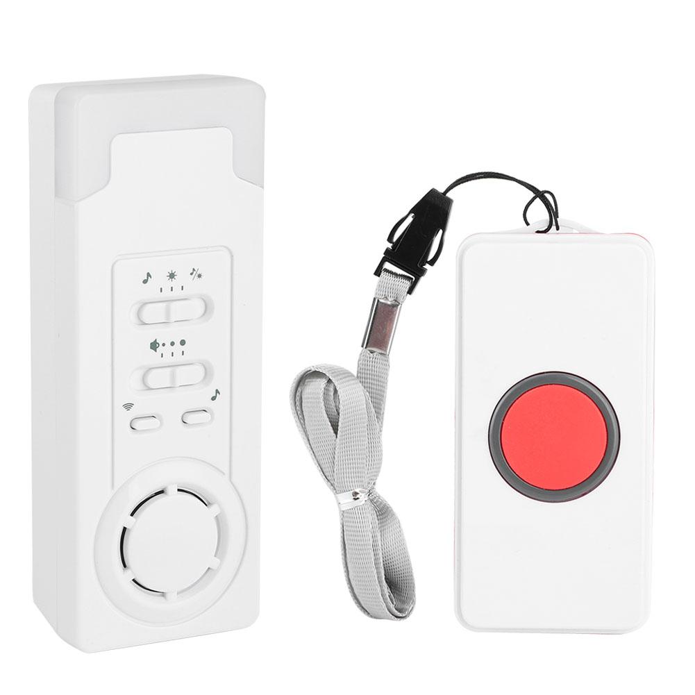 280M Wireless Caregiver Pager Home Care Alarm Call Button Nurse Alert System for Elderly Patients