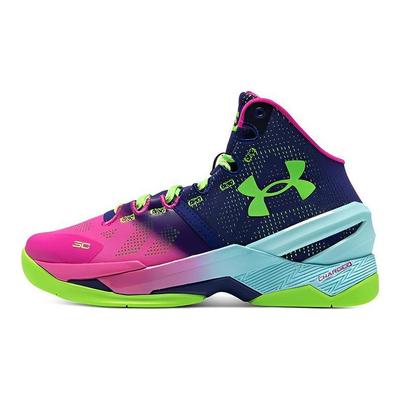 Мужские кроссовки Curry 2 Retro Northern Lights 2022 разноцветные 3026052-600