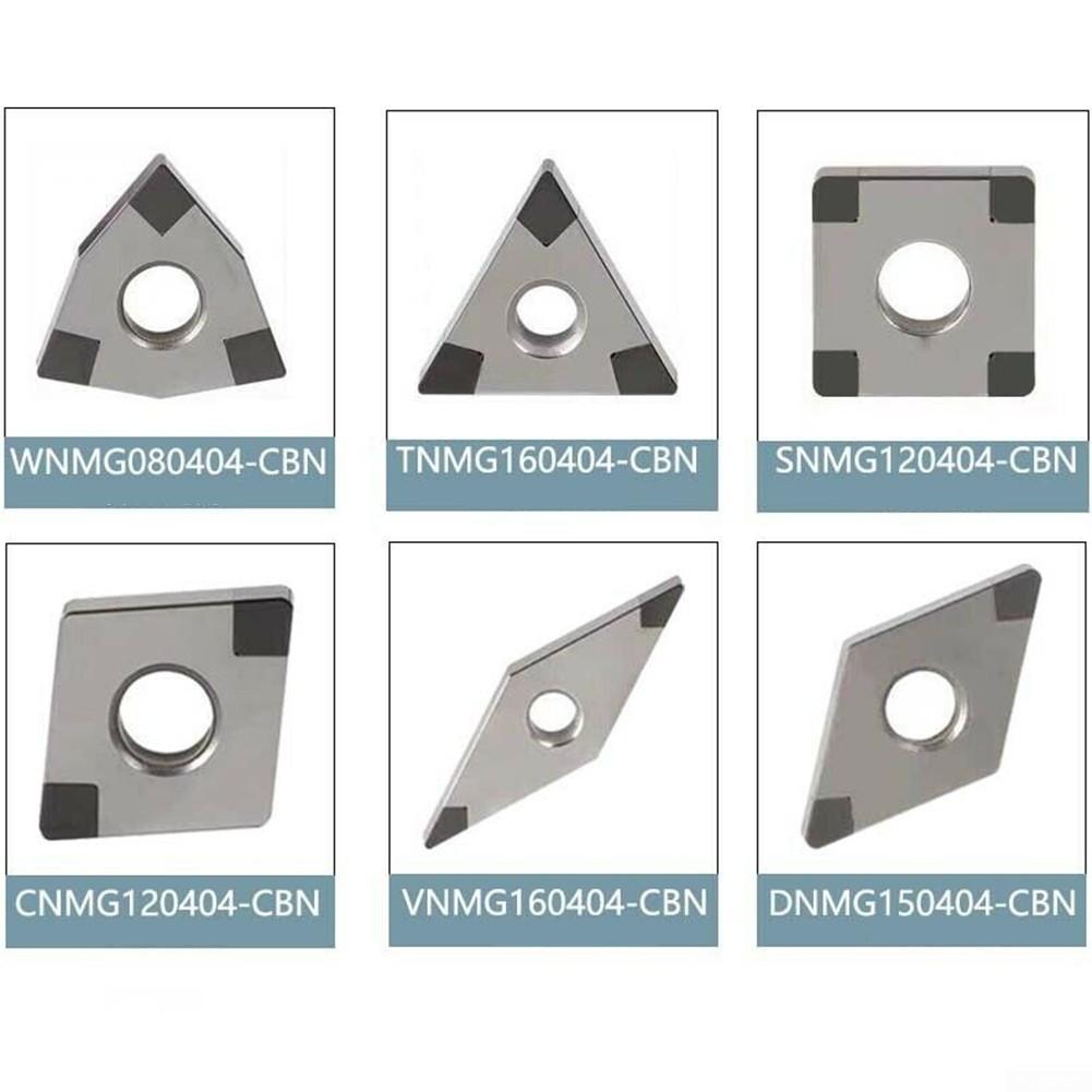 Diamond Hard Steel CBN CNC Turning Inserts Precision Cutting of Hardened Steel!
