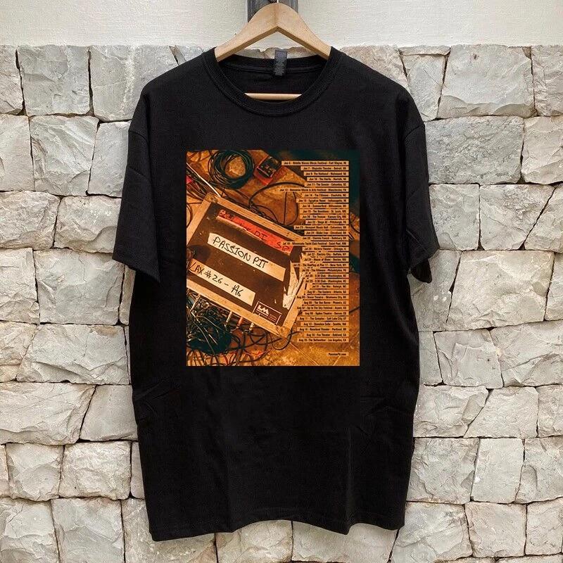 Passion Pit 2026 Summer Tour T Shirt Full Size S4XL Unisex T-Shirt