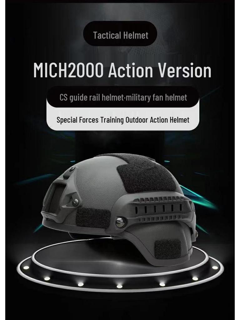 Fierce Wolf MICH2000 Tactical Adult Helmet - Multifunctional Cycling & Field CS Gear