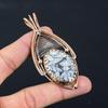Pinolith Gemstone Pure Copper Wire Wrapped Handmade Pendant Jewelry
