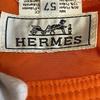 Hermes Панама шляпа из ацетата Оранжевая ацетатная Женская Б/у