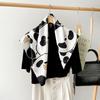 Panda Scarf Elastic Satin Print High-end Breast Wrap Scarf for Women's Spring and Summer New Small Square Scarf Scarf