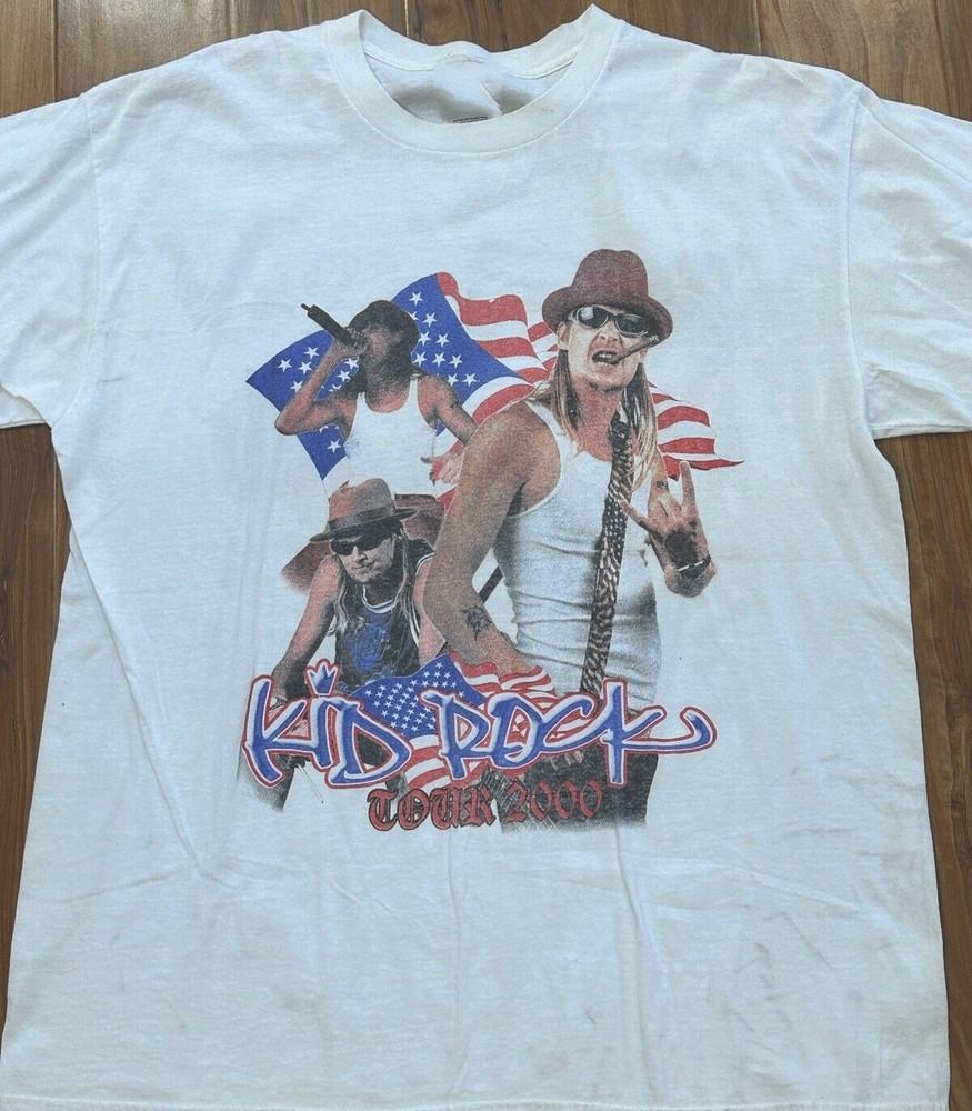 Футболка с концерта Kid Rock 2000 Full Size S-5XL Унисекс
