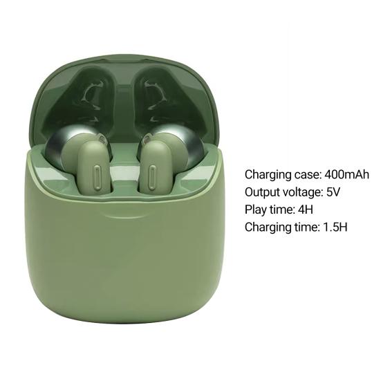 Стильные беспроводные наушники со стабильной передачей, полувкладыши, удобные в ношении