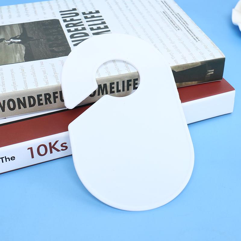 12 шт. белые пластиковые разделители размеров одежды кольца для маркировки одежды размерные бирки стойка