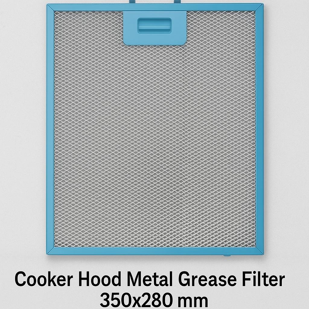 Металлический жировой фильтр для вытяжки 350x280 мм – совместим с моделями Teka 81460024 и Gefest 28x35 35x28