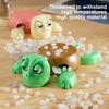 Yousheng Screaming Turtle Coaster with Movable Eyes Limbs Anti-scald Heat-Resistant Cup Holder Kitchen Countertop Coffee Mug Holder Decoration