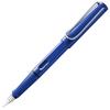 Lamy Safari Blue Fountain Pen Blue Ergonomic Grip and Polished Steel Nib Size F Perfect for Writing and Calligraphy LAMY T 10 Blue with Ink Cartridge