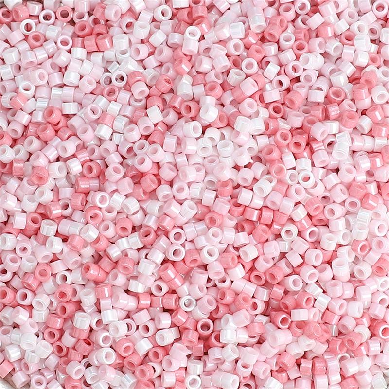 Маленькие круглые стеклянные бусины для самостоятельного изготовления украшений - античная отделка, несколько цветов