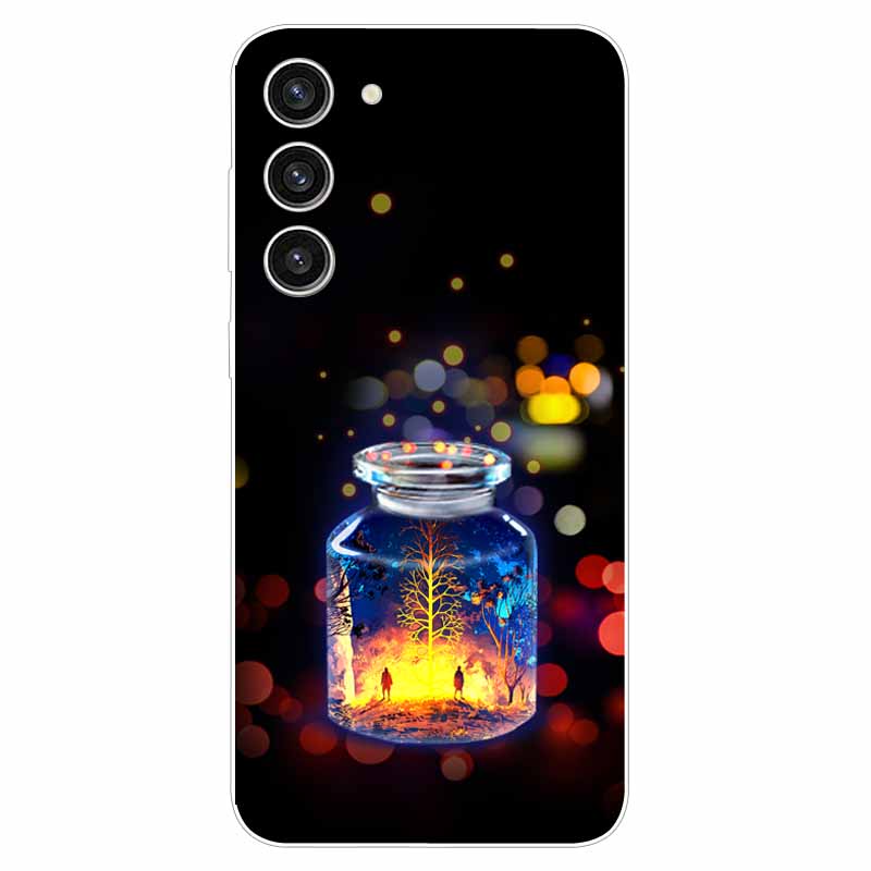 Чехол для Samsung A25 ТПУ Расписной Космический Тигр Силикон для Samsung Galaxy A15 4G Мягкая Крышка для GalaxyA15 5G Ударопрочные Чехлы