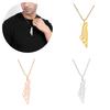Stainless Steel Modern Pendant Necklace Palestine Israel Design Women Men