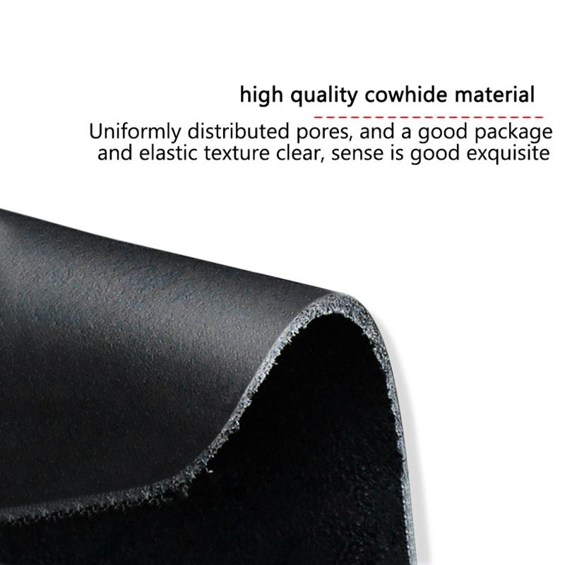 Автомобильный чехол из натуральной кожи для ручного шитья, чехол на руль, украшение интерьера, аксессуары для 09-14 Smart 451 Fortwo