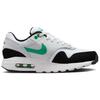Nike Air Max 1 GS Black Stadium Green Kids Sneakers White Pure-Platinum DZ3307-108