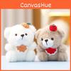 Bear Plush Toy Keychain With Soft Short Plush For Girls Gift Bag Decor