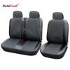 AUTOYOUTH 1+2 Seat Covers Car Seat Cover for Transporter/Van, Universal Fit with Artificial Leather