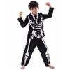 Kids Skeleton Costume Halloween Skeleton Tutu Skirt/Dinosaur Jumpsuit/Bone Onesie Outfit for Boys Girls Dress-up