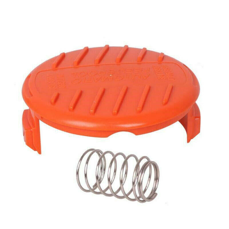 Оранжевый колпачок + верхняя часть катушки для триммера Black & Decker с запасной струной