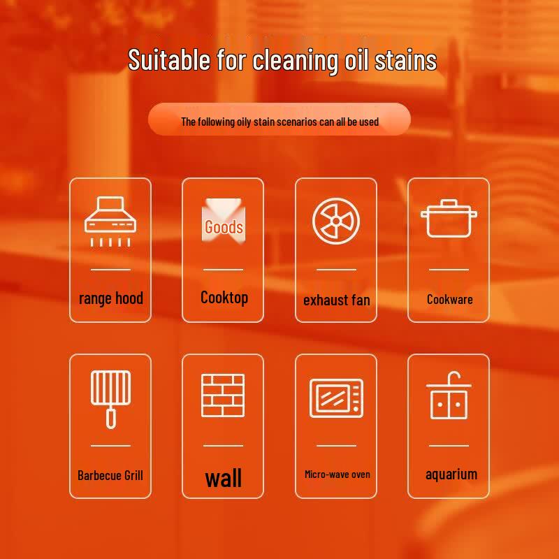 YACAIJIE Heavy-Duty Kitchen Cleaners