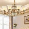 European Style Retro Chandelier Lamps Luxury Villa Living Room Restaurant Master Bedroom Hotel Shopping Mall Clubhouse Light