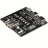Компактная тестовая плата USB-кабеля DT3, Быстрый тестер для кабелей IOS Android Type-C, Портативный модуль PCB с защитой, Переключатель и световой индикатор