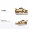 Court Borough Fashion Прочные Низкие Детские Кроссовки Детские кроссовки Коричневые HV1805-121