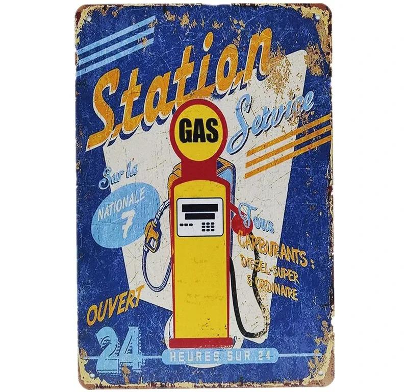 Agip NGK STP Винтажные металлические жестяные таблички Декор Шебби-шик Табличка Настенные постеры Декор для паба, бара, мужской пещеры