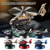 Car Solar Air Freshener Airplane Solar Helicopter Interior Accessories Trim Propeller Rotary Perfume Diffuser Deodorant