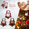 Christmas Santa Claus Doll Xmas Tree Hanging Ornaments Pendant NewYear 2024 Decor Christmas Decorations For Home Navidad