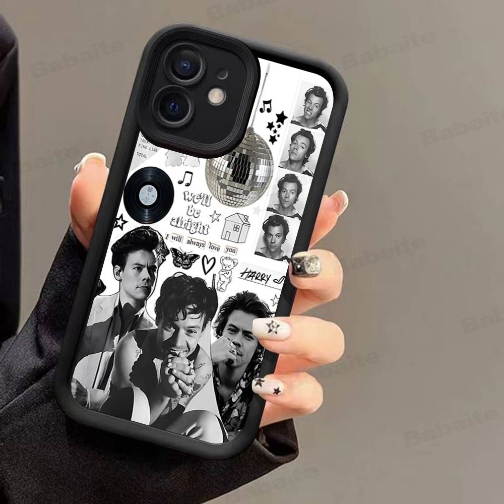 Чехол для телефона H-Harrys Music Styles Для iPhone 17 16 Pro Max 15 14 13 12 11 Plus Чехол Мягкий ТПУ