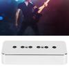 2Pcs Pickup Cover High Quality Silver Chrome Plating ABS Musical Instrument Accessories