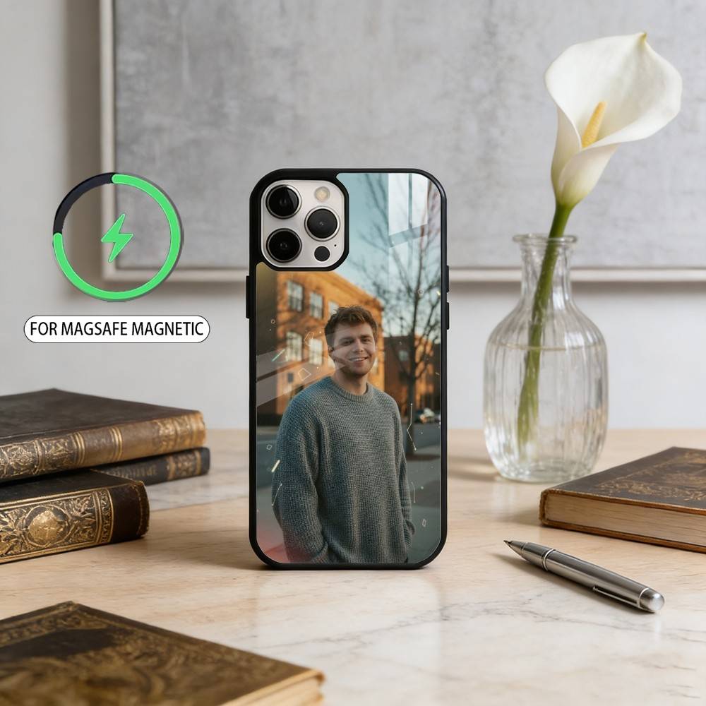 Чехол для телефона Singer A-Alex W-Warren Для iPhone 17, 16, 15, 14, 13, 12, 11 Plus, Pro Max Магнитный Для Magsafe Беспроводной Зарядки
