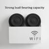 Настенный беспроводной ящик для хранения WiFi с полым дизайном, не требующий перфорации, стеллажи для хранения маршрутизаторов, телевизионные приставки для гостиной