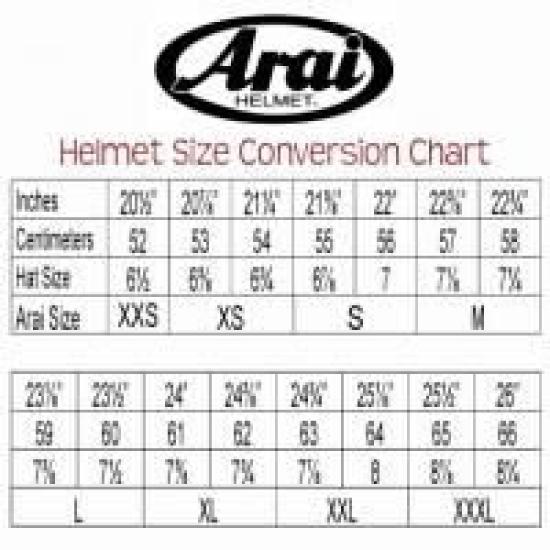 Arai Jet Motorcycle Glass 54cm CT-Z Helmet, White,