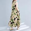 Sleeveless Plus Size Cotton Vintage Polka Dot New In Dresses for Women Casual Loose Long Summer Dress
