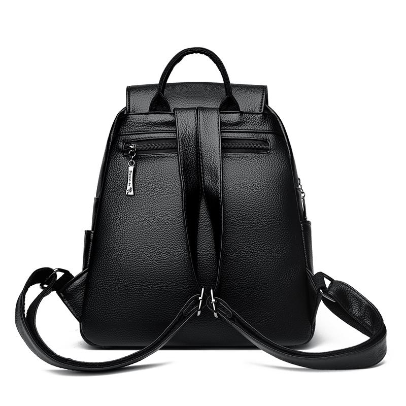 Сумка для матери, женский рюкзак большой вместимости, женская сумка из мягкой кожи среднего возраста