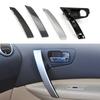 Car Door Handles Cover Silver Handle Shell Replacement Interior Parts 80945-JE50A 80944-JE50A for Nissan Qashqai J10