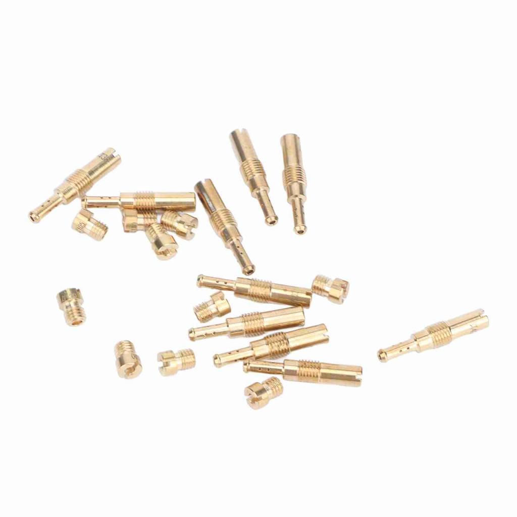 Набор главных жиклеров карбюратора 20 шт., Металлические главные и пилотные жиклеры PWK OKO