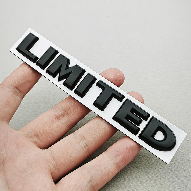 3D Metal Car Letters 4X4 LIMITED Logo Emblem Trunk Badge Stickers For Jeep Grand Cherokee Overland Compass Wrangler Accessories ALW1