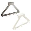 Modern No Drilling Wall Mounted Hook Carbon Steel Adhesive Hangers For Hanging Clothes Hats Towels Home Storage