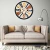 VidaXL Wall Clock Living Room Clock Sitting Room Clock Bedroom Clock Office Clock Home 283863