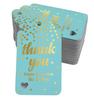 Real Gold Foil ThankYou From The New Wedding Tags Favor Hang Paper Tags 100