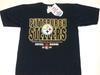 Редкая винтажная футболка Pittsburgh Steelers 1995 года, новая с биркой, для подростков, размер L (16-18), унисекс