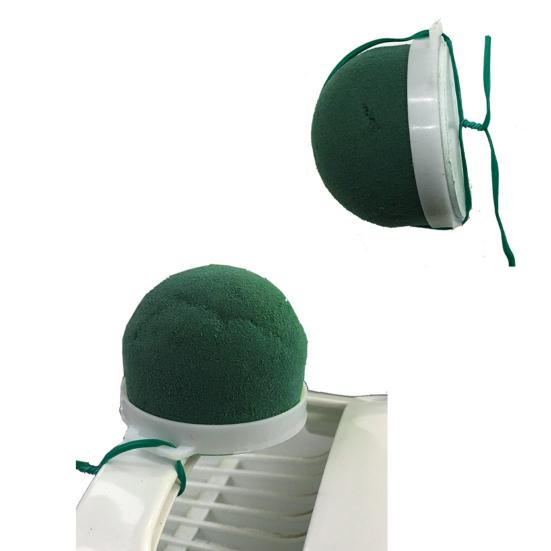 12/24 шт. Круглые блоки из цветочной пены, Портативные блоки из пены для цветочной композиции, Водоудерживающая пена, Держатель для цветов для украшения бутылок, Свадьба