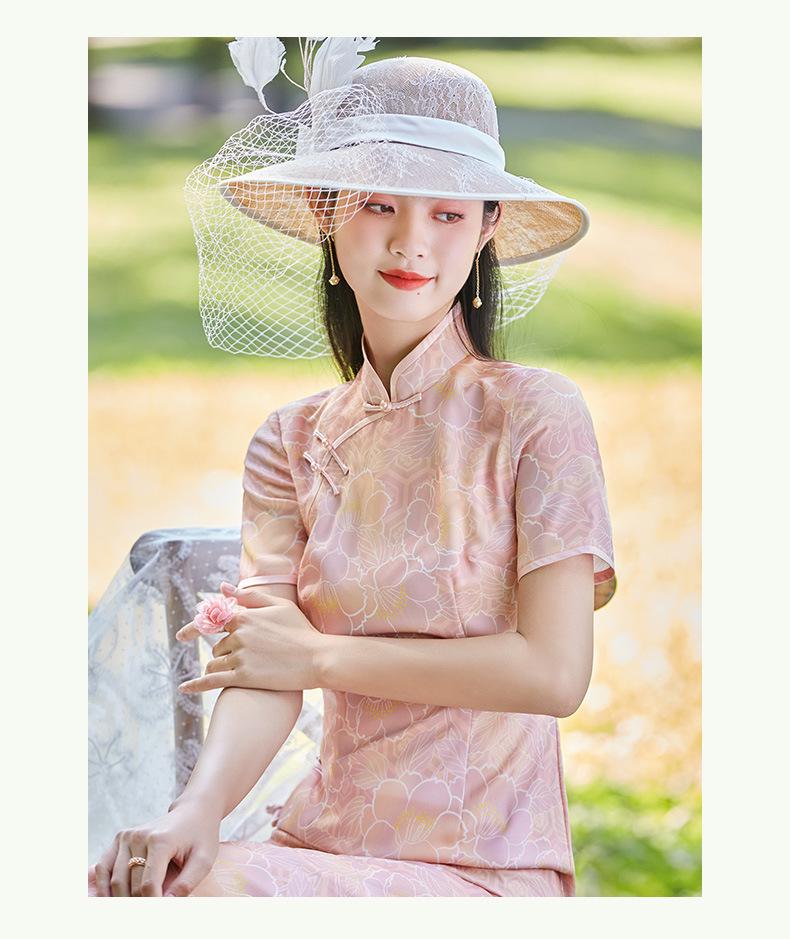Ищем агентов: Новое летнее ретро китайское платье ципао для женщин