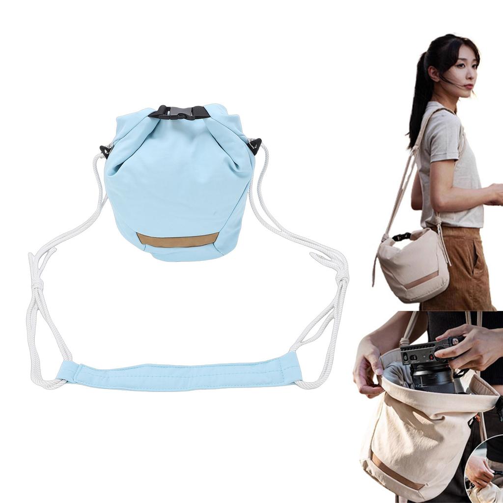 Camera Sling Bag Soft Camera Pouch Handbag for Mirrorless Digital Camera Street Photography