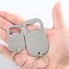Stainless Steel Beverage Opener Portable Keychain Bottle Opener Fashion Beer Bottle Opener